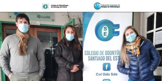 Termino la vacunación para los odontólogos en Santiago del Estero