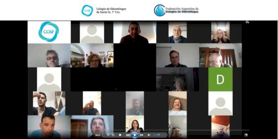Encuentro virtual con Delegados Departamentales de Santa Fe