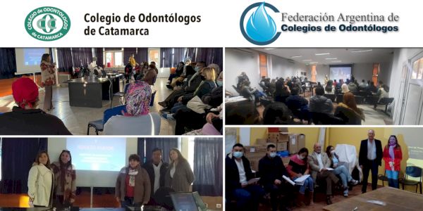 CATAMARCA – Actividades del Colegio de Odontólogos en el marco del Consejo Provincial de Salud Bucal