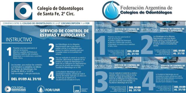 Rosario - Control de estufas esterilizadoras y autoclaves